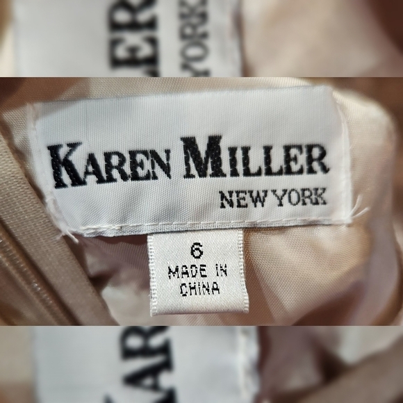 Vintage Karen Miller Dress Size 6 - Picture 10 of 11